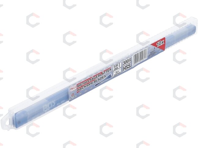 Geležtės metalui | HSS lanksčios | 13 x 300 mm | 10 vnt. (2061) 2