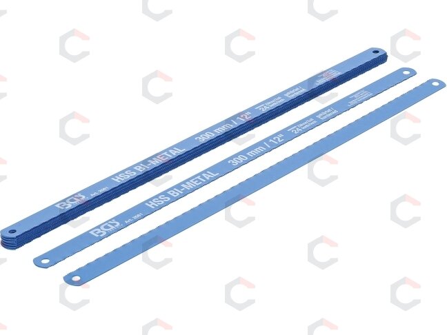 Geležtės metalui | HSS lanksčios | 13 x 300 mm | 10 vnt. (2061)