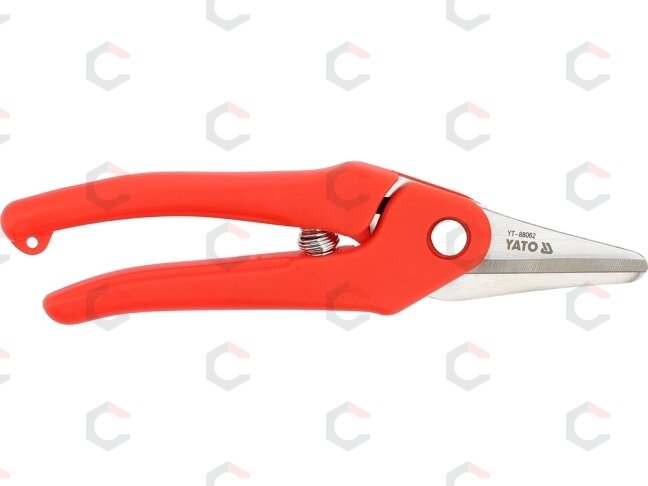Genėjimo žirklės žirklinio tipo Basic tiesiais ašmenimis 187 mm (YT-88062) 1