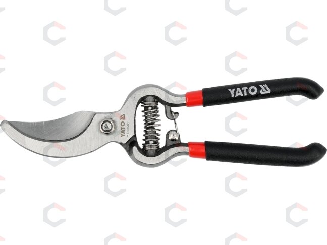 Genėjimo žirklės žirklinio tipo, kaltos 210 mm (YT-88051) Genėjimo žirklės žirklinio tipo, kaltos 210 mm (YT-88051)