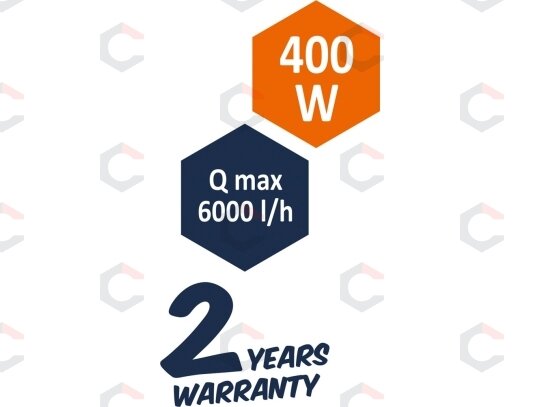 Giluminis panardinamas siurblys | 400W (79909V) 4 Giluminis panardinamas siurblys | 400W (79909V) 4