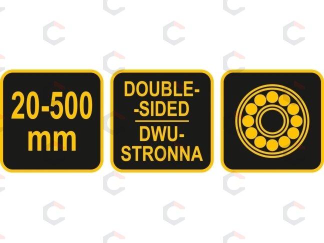 Gipso kartono pjaustyklė | dvipusė | 500 mm (04770) 5 Gipso kartono pjaustyklė | dvipusė | 500 mm (04770) 5