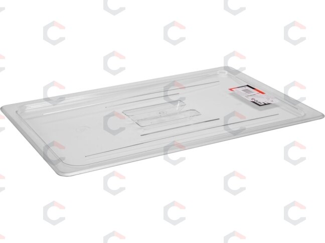 Dangtis GN 1/1 indui | 530 × 325 mm | PC polikarbonatas (YG-00434) Dangtis GN 1/1 indui | 530 × 325 mm | PC polikarbonatas (YG-00434)