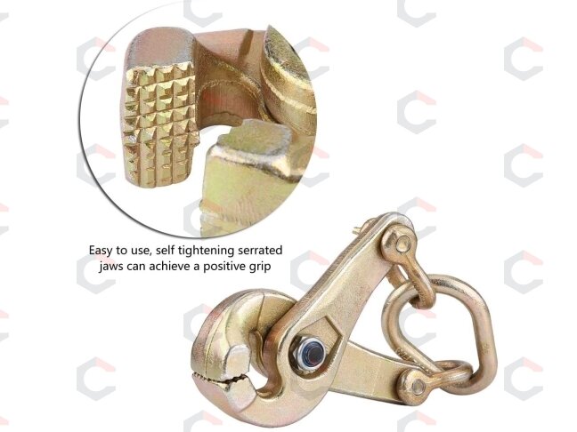 Gnybtas tempimui žirklinis | 3 ton (C402) 4 Gnybtas tempimui žirklinis | 3 ton (C402) 4