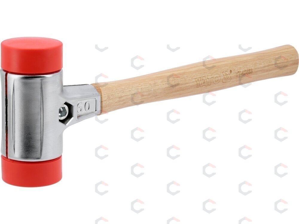 Grindinio plaktukas | hickory rankena | Ø 60 mm | 1390 g (YT-45483) 1 Grindinio plaktukas | hickory rankena | Ø 60 mm | 1390 g (YT-45483) 1