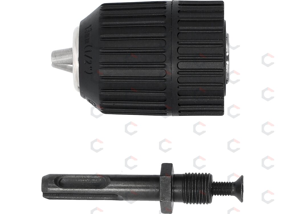 Grąžto griebtuvas be rakto | SDS-Plus adapteris | 1.5–13 mm | 1/2"-20UNF | Yato (YT-820305) 1 Grąžto griebtuvas be rakto | SDS-Plus adapteris | 1.5–13 mm | 1/2"-20UNF | Yato (YT-820305) 1