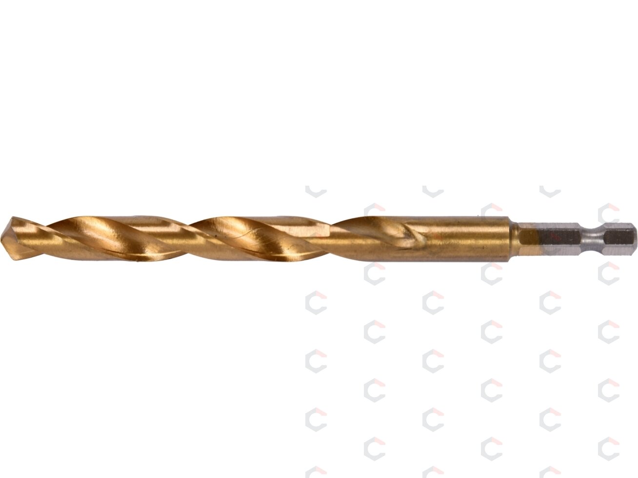 Grąžtas metalui su Hex 6.3 mm (1/4") galu HSS-TiN | 10.0 mm (YT-44772) Grąžtas metalui su Hex 6.3 mm (1/4") galu HSS-TiN | 10.0 mm (YT-44772)