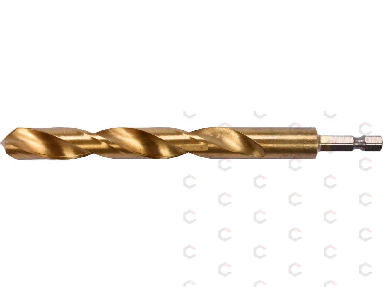 Grąžtas metalui su Hex 6.3 mm (1/4") galu HSS-TiN | 13.0 mm (YT-44776)