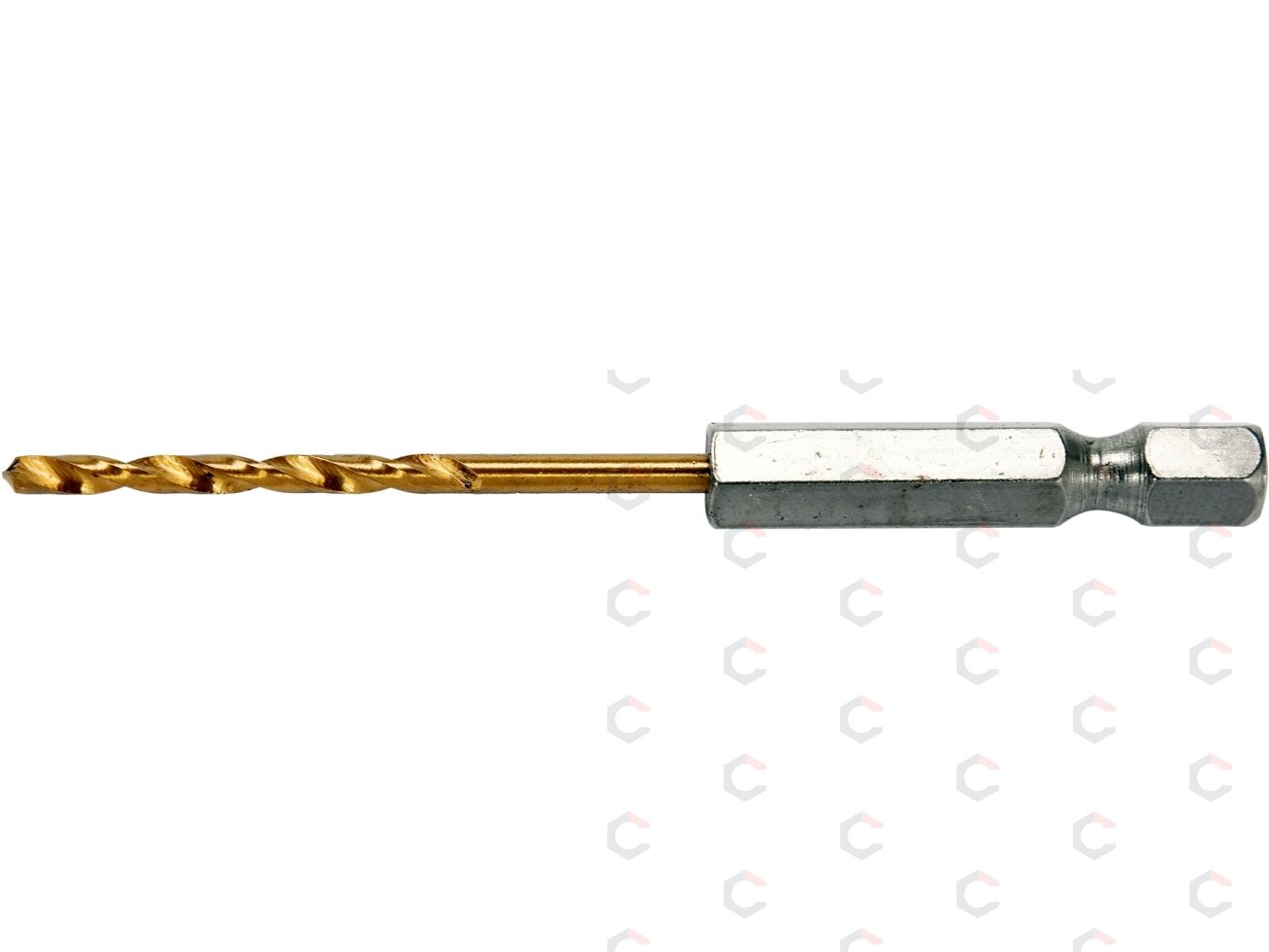 Grąžtas metalui su Hex 6.3 mm (1/4") galu HSS-TiN | 2.5 mm (YT-44752) 1 Grąžtas metalui su Hex 6.3 mm (1/4") galu HSS-TiN | 2.5 mm (YT-44752) 1