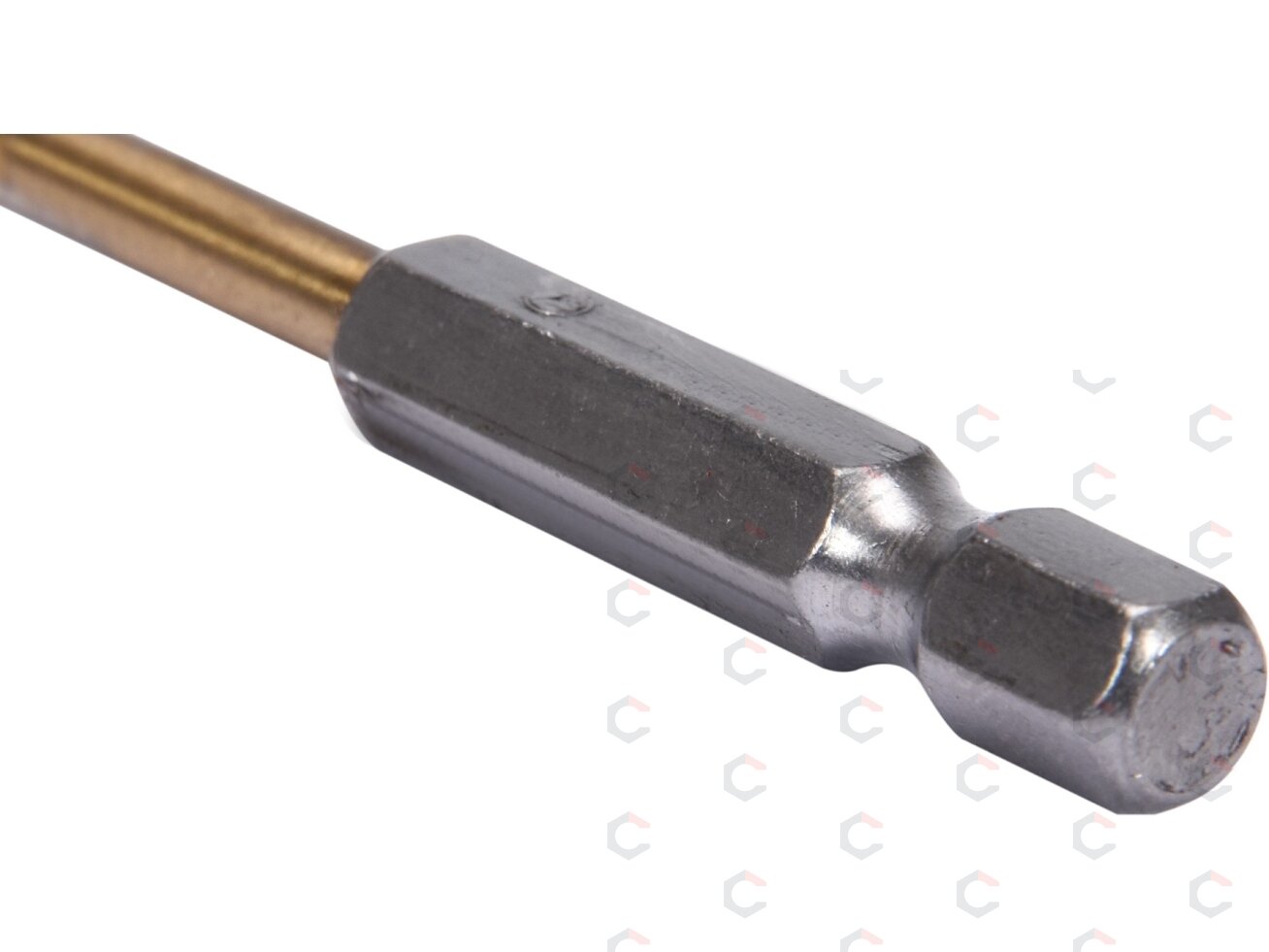 Grąžtas metalui su Hex 6.3 mm (1/4") galu HSS-TiN | 2.5 mm (YT-44752) 2 Grąžtas metalui su Hex 6.3 mm (1/4") galu HSS-TiN | 2.5 mm (YT-44752) 2