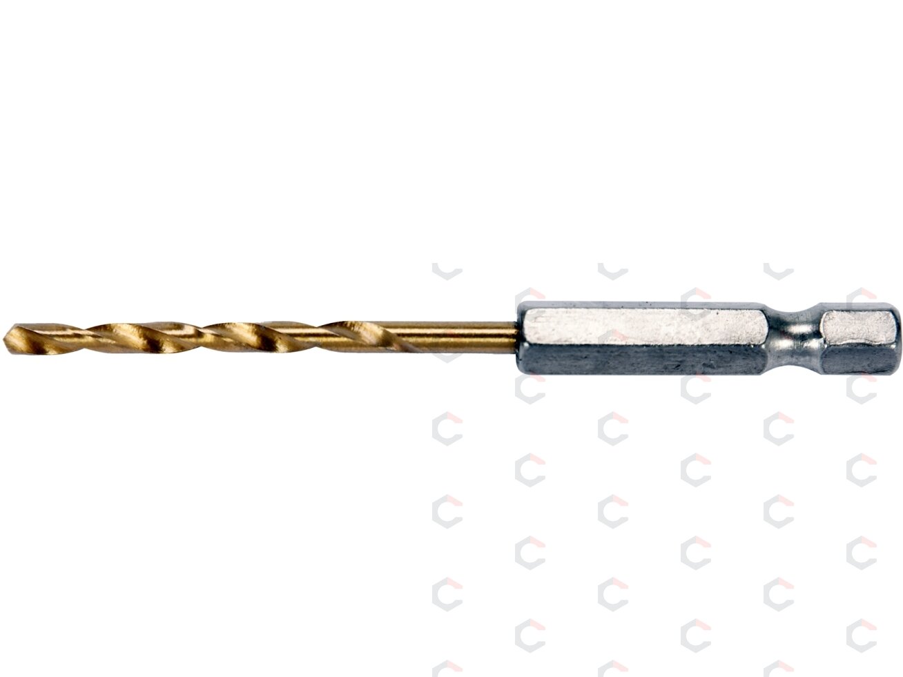 Grąžtas metalui su Hex 6.3 mm (1/4") galu HSS-TiN | 3.5 mm (YT-44756) 1 Grąžtas metalui su Hex 6.3 mm (1/4") galu HSS-TiN | 3.5 mm (YT-44756) 1