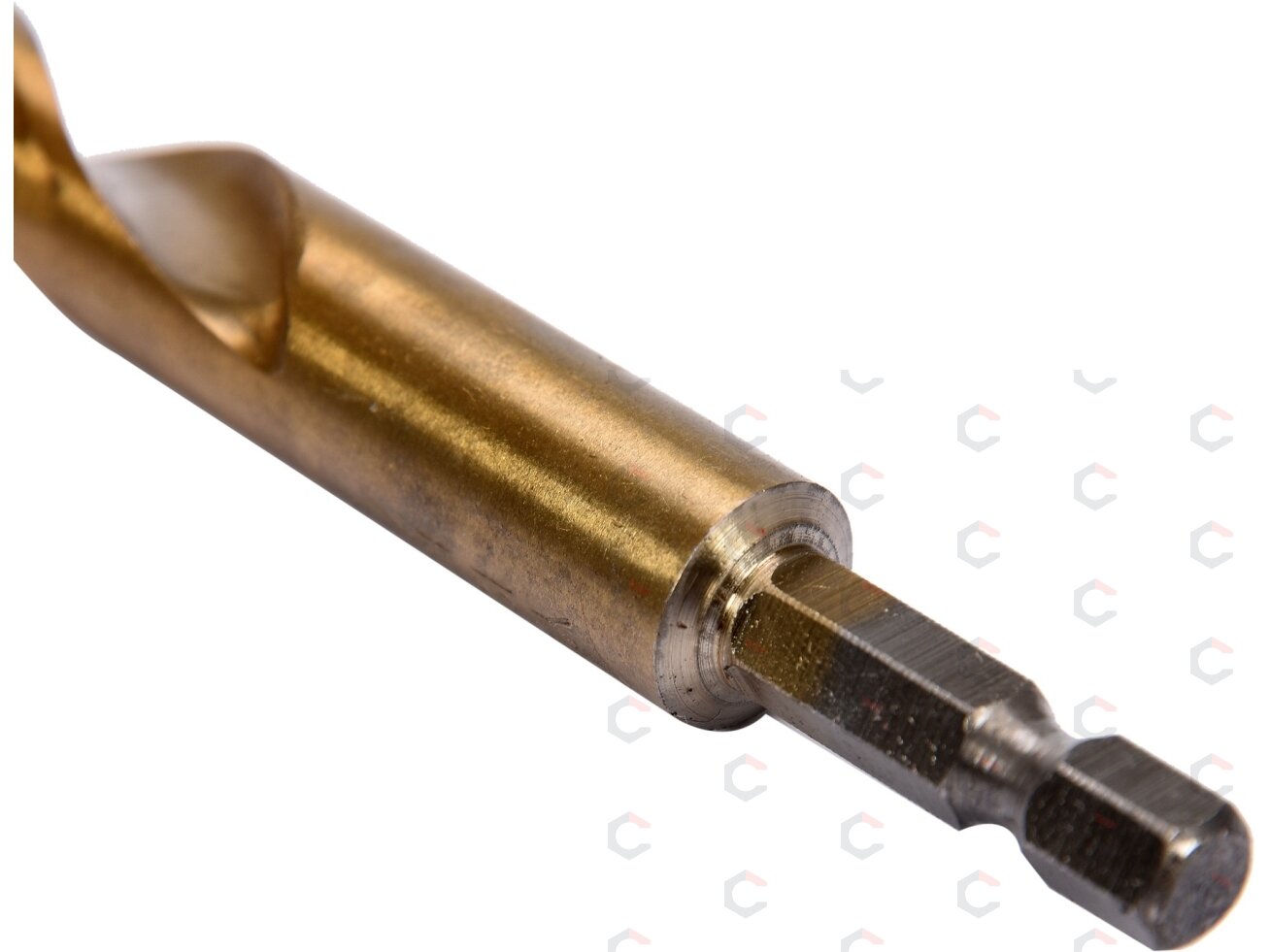 Grąžtas metalui su Hex 6.3 mm (1/4") galu HSS-TiN | 9.0 mm (YT-44770) 1 Grąžtas metalui su Hex 6.3 mm (1/4") galu HSS-TiN | 9.0 mm (YT-44770) 1