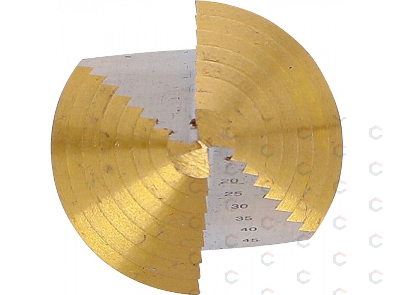 Grąžtas pakopinis | titano nitridas | Ø 6–52 mm (74432B) Grąžtas pakopinis | titano nitridas | Ø 6–52 mm (74432B)