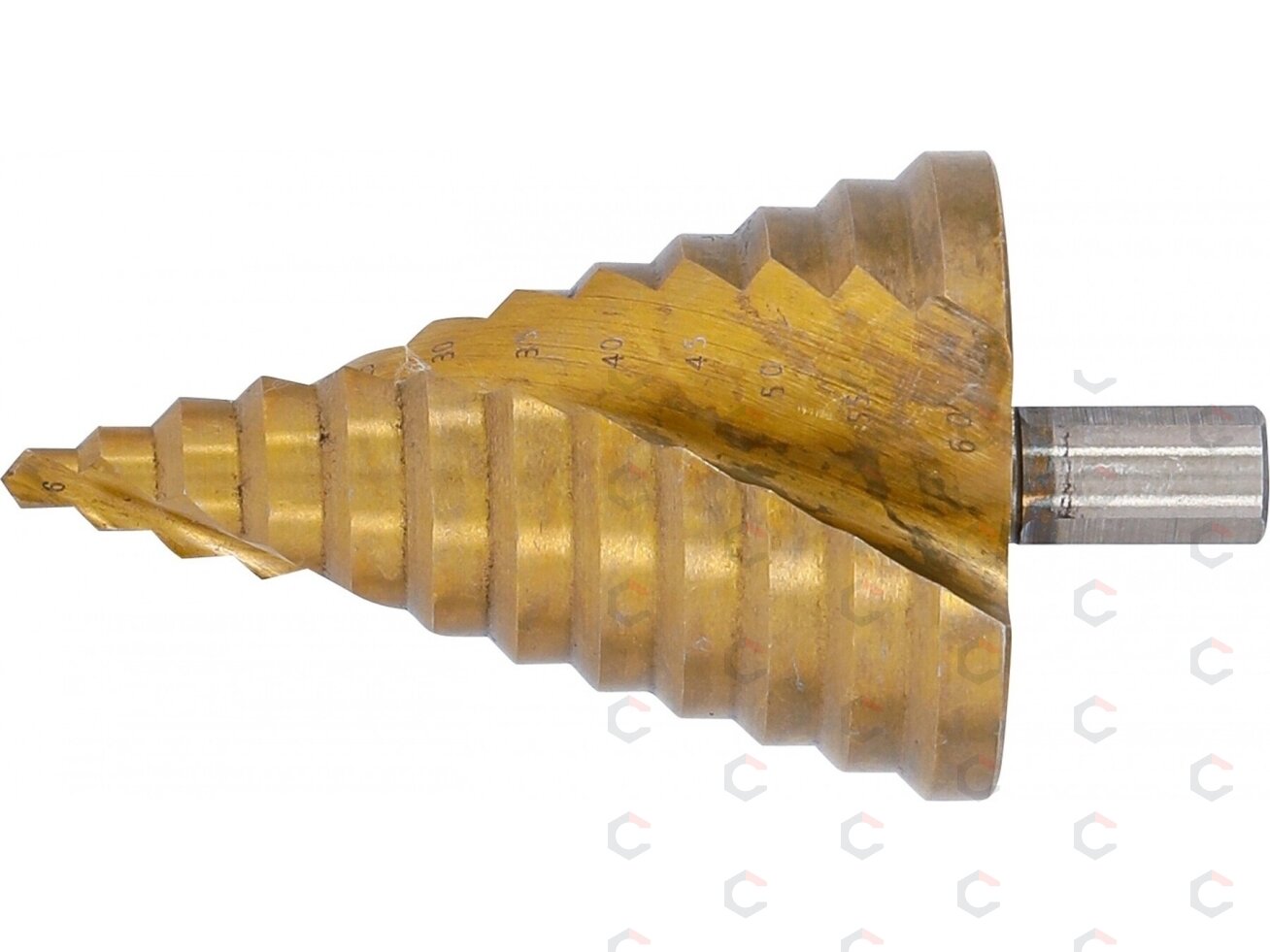 Grąžtas pakopinis | titano nitridas | Ø 6–60 mm (74429) 2 Grąžtas pakopinis | titano nitridas | Ø 6–60 mm (74429) 2
