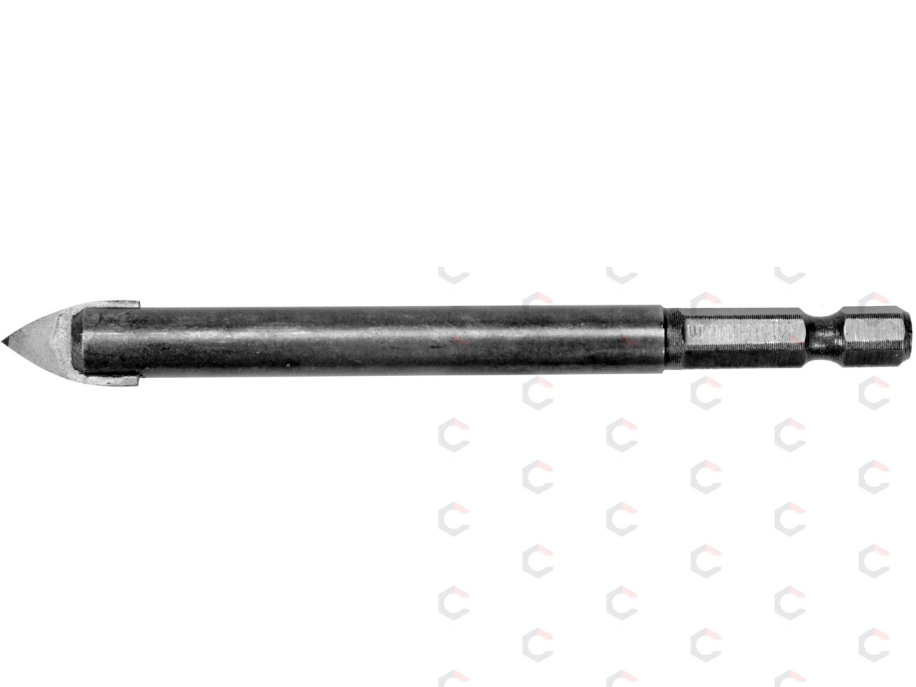 Grąžtas stiklui ir keramikai | 6.3 mm (1/4") galu | 10 mm (21705)