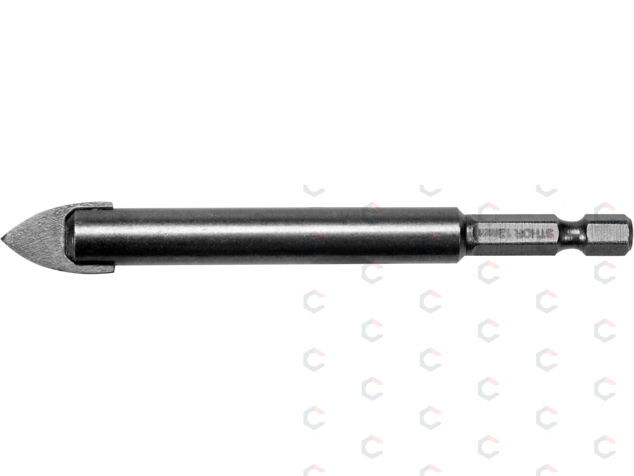 Grąžtas stiklui ir keramikai | 6.3 mm (1/4") galu | 12 mm (21706) Grąžtas stiklui ir keramikai | 6.3 mm (1/4") galu | 12 mm (21706)