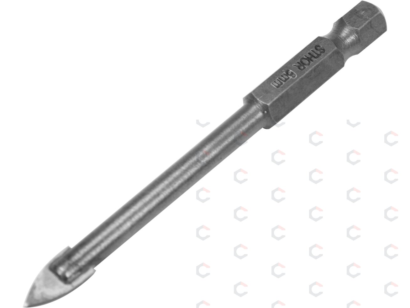 Grąžtas stiklui ir keramikai | 6.3 mm (1/4") galu | 6 mm (21703) 1 Grąžtas stiklui ir keramikai | 6.3 mm (1/4") galu | 6 mm (21703) 1