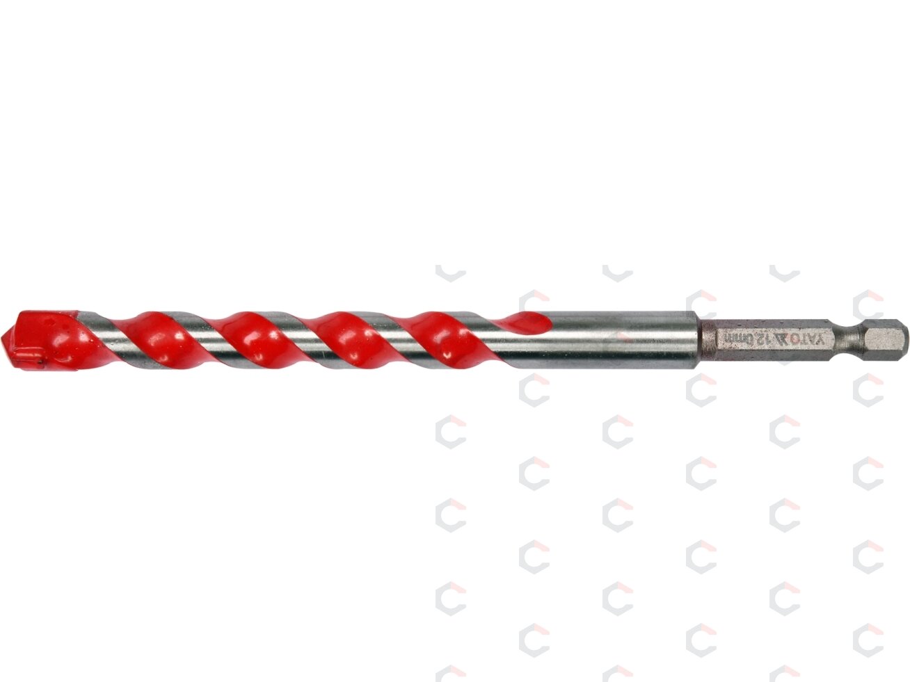 Grąžtas universalus su Hex 6.3 mm (1/4") galu | 12.0 mm (YT-44787) 1 Grąžtas universalus su Hex 6.3 mm (1/4") galu | 12.0 mm (YT-44787) 1