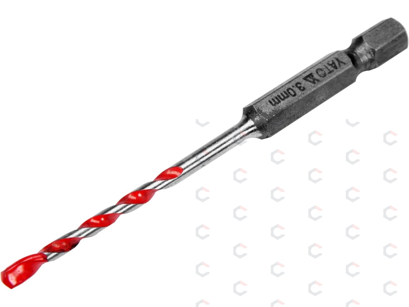 Grąžtas universalus su Hex 6.3 mm (1/4") galu | 3.0 mm (YT-44780)