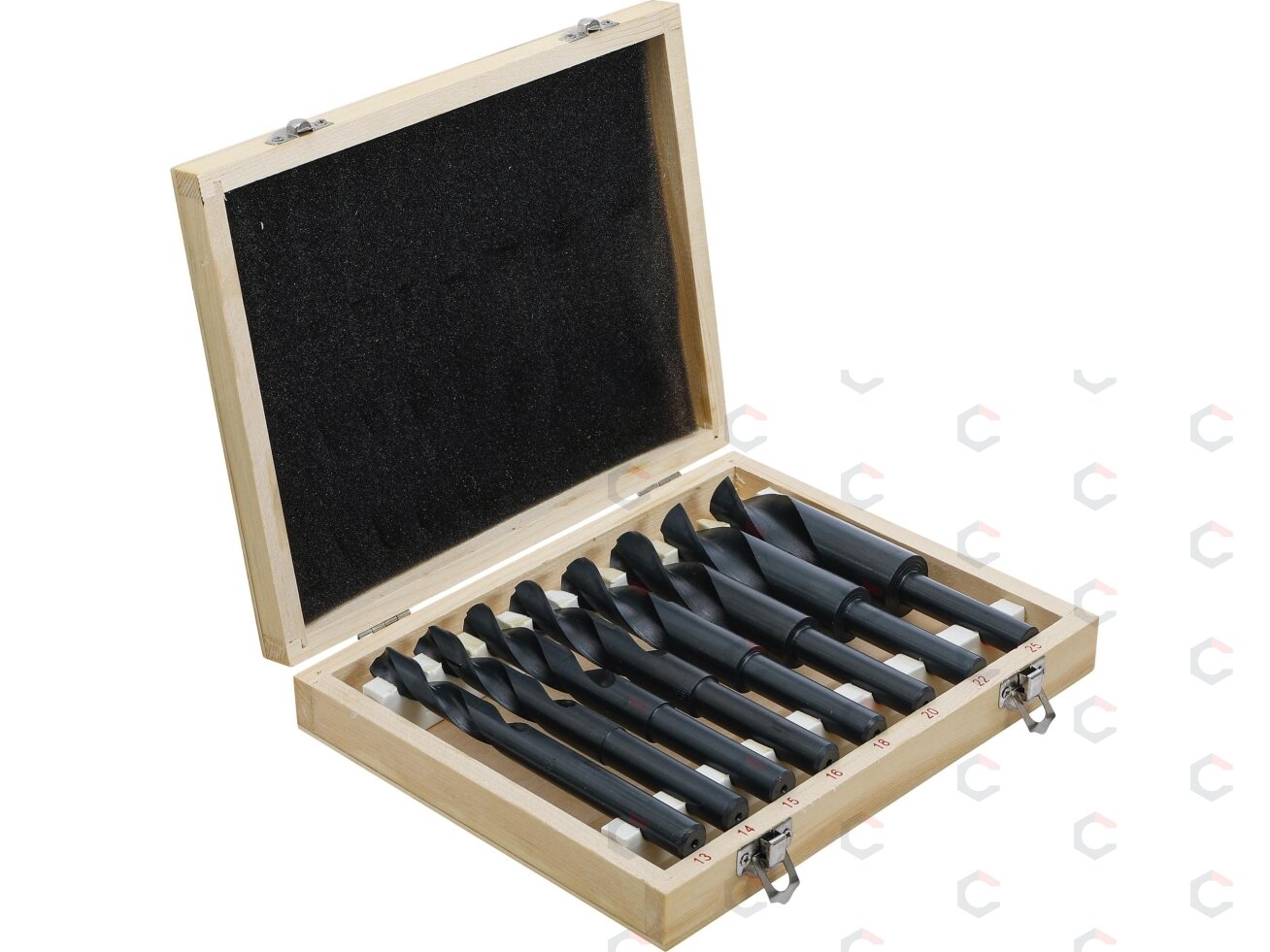Grąžtų metalui rinkinys HSS | 13 - 25 mm | 8 vnt. (2019) 3 Grąžtų metalui rinkinys HSS | 13 - 25 mm | 8 vnt. (2019) 3