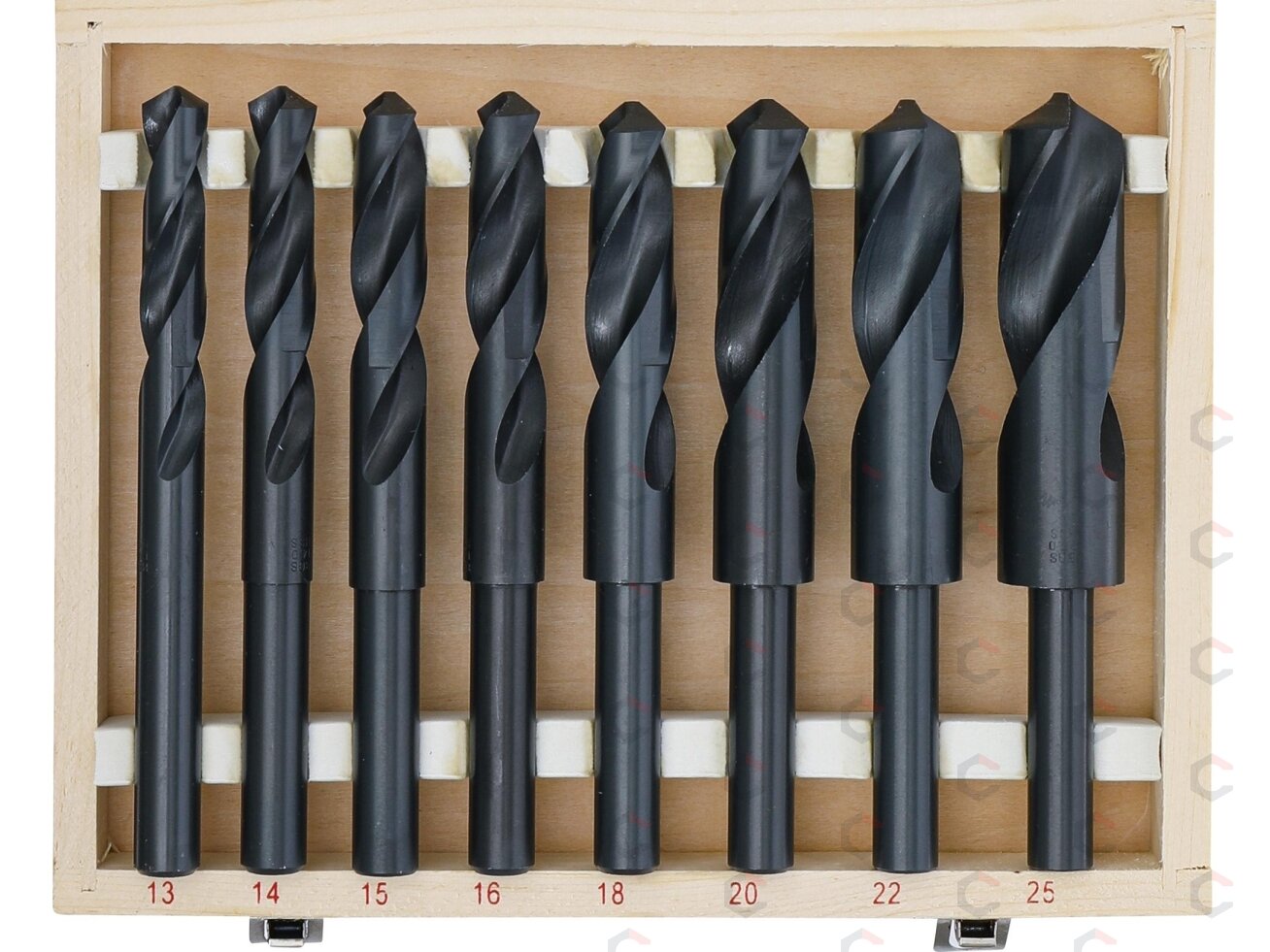 Grąžtų metalui rinkinys HSS | 13 - 25 mm | 8 vnt. (2019) 6 Grąžtų metalui rinkinys HSS | 13 - 25 mm | 8 vnt. (2019) 6