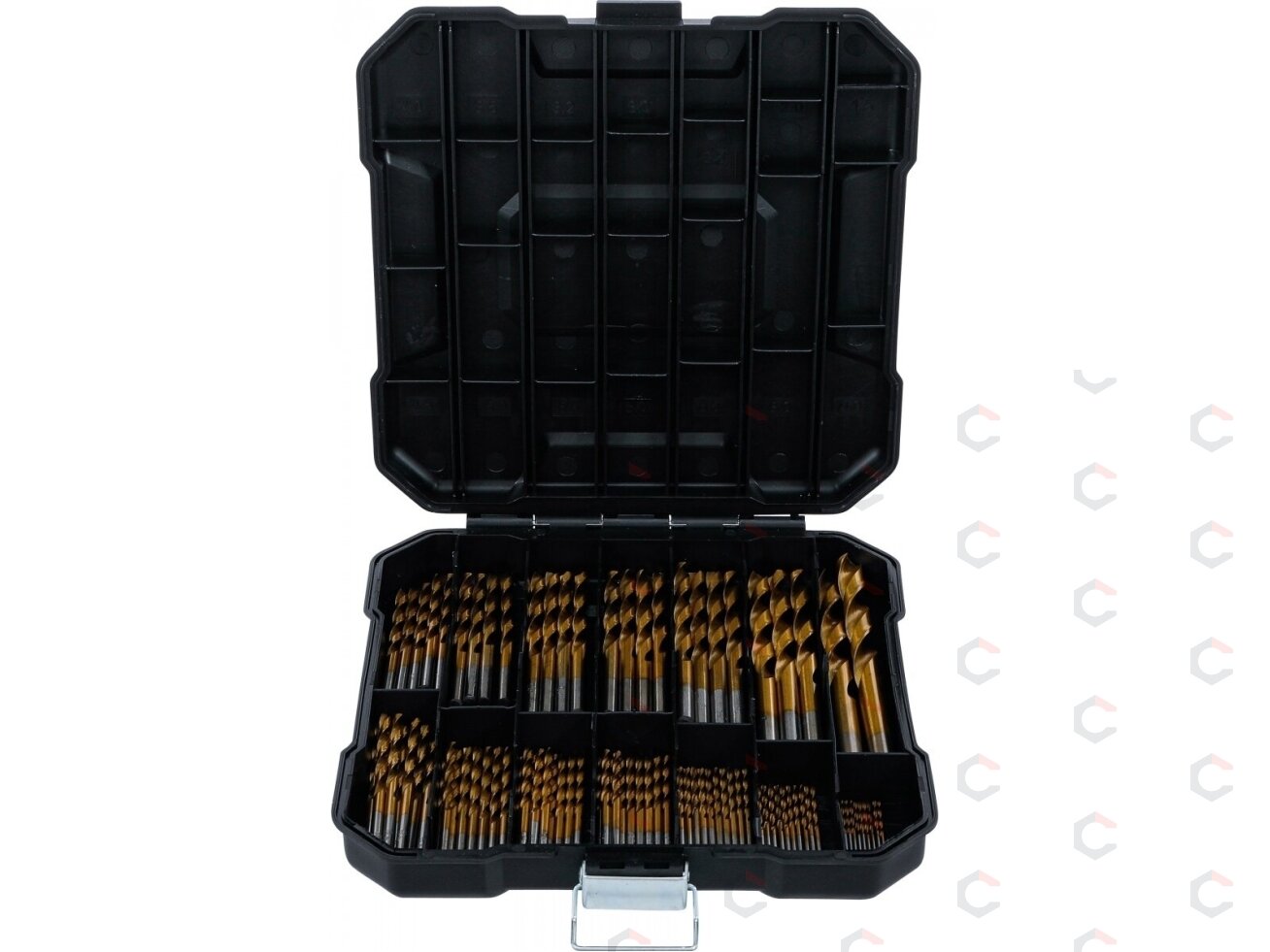 Grąžtų metalui rinkinys | HSS | 1,5 - 10 mm | 92 vnt. (74592) Grąžtų metalui rinkinys | HSS | 1,5 - 10 mm | 92 vnt. (74592)
