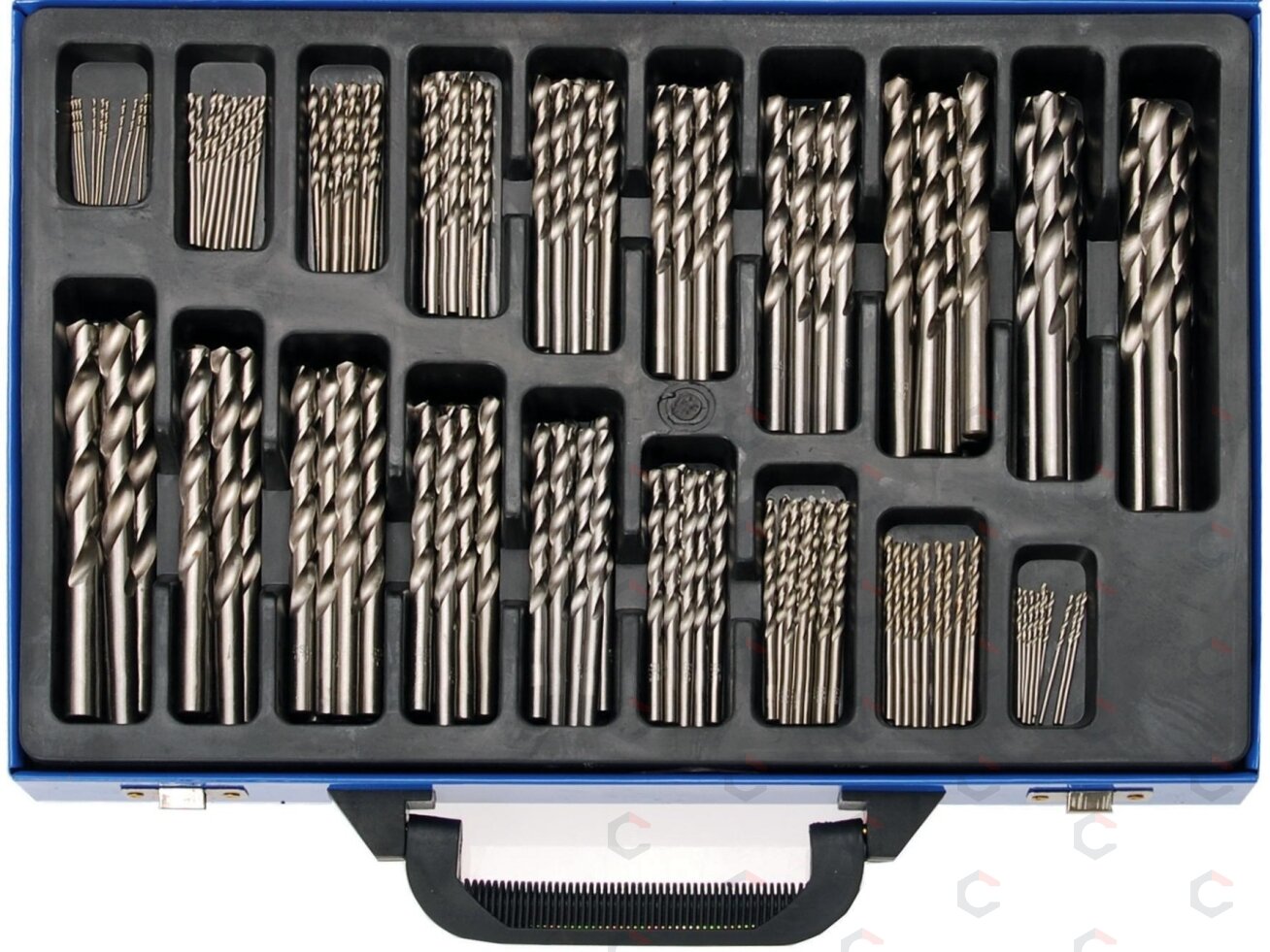 Grąžtų metalui rinkinys | HSS | Ø 1 - 10 mm | 170 vnt. (1995) 6 Grąžtų metalui rinkinys | HSS | Ø 1 - 10 mm | 170 vnt. (1995) 6