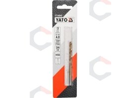 Grąžtas metalui HSS-TIN 5.0 mm (YT-44650) Grąžtas metalui HSS-TIN 5.0 mm (YT-44650)