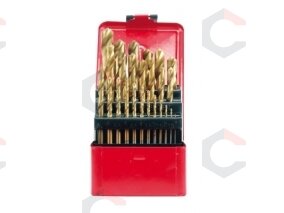 Grąžtų metalui rinkinys | HSS | 1-13 mm | 25 vnt. (22340) 1