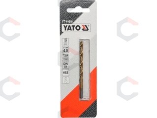 Grąžtas metalui HSS-TIN 6.5 mm (YT-44655)