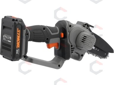 Grandininis pjūklas mini akumuliatorinis | 20V 5" + 2AH +pakrovėjas (78211) Grandininis pjūklas mini akumuliatorinis | 20V 5" + 2AH +pakrovėjas (78211)