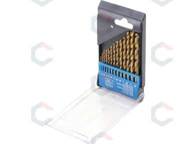Grąžtai metalui HSS | 1,5-6,5 mm | 13 vnt. (50813) Grąžtai metalui HSS | 1,5-6,5 mm | 13 vnt. (50813)