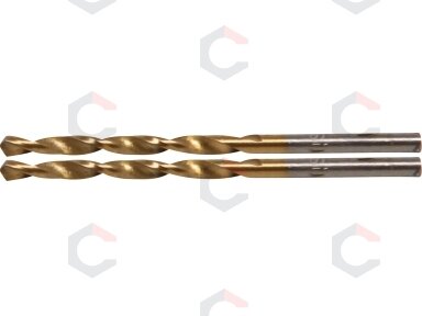 Grąžtai metalui | HSS-G | titano nitridas | 3,0 mm | 2 vnt. (2040-3)