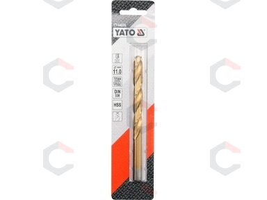 Grąžtas metalui HSS-TIN 11.0 mm (YT-44664)