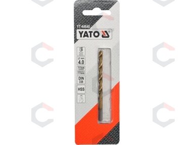 Grąžtas metalui HSS-TIN 8.5 mm (YT-44659)