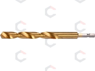 Grąžtas metalui su Hex 6.3 mm (1/4") galu HSS-TiN | 11.0 mm (YT-44773)