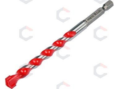 Grąžtas universalus su Hex 6.3 mm (1/4") galu | 10.0 mm (YT-44786)