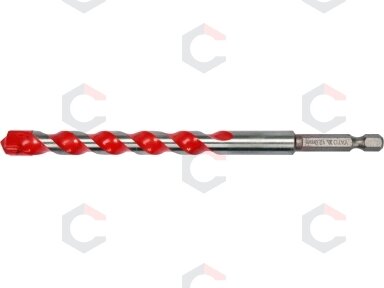 Grąžtas universalus su Hex 6.3 mm (1/4") galu | 12.0 mm (YT-44787)