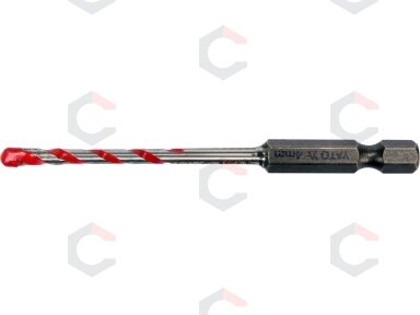Grąžtas universalus su Hex 6.3 mm (1/4") galu | 4.0 mm (YT-44781) Grąžtas universalus su Hex 6.3 mm (1/4") galu | 4.0 mm (YT-44781)
