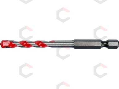 Grąžtas universalus su Hex 6.3 mm (1/4") galu | 6.0 mm (YT-44783)