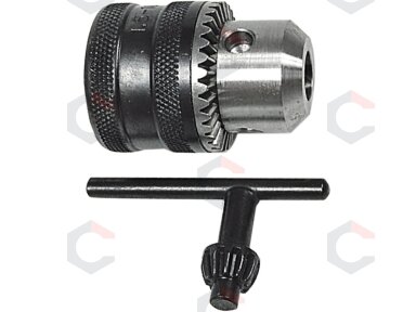 Grąžto griebtuvas su raktu | 1.5-10 mm | 1/2"-20UNF (79620) Grąžto griebtuvas su raktu | 1.5-10 mm | 1/2"-20UNF (79620)
