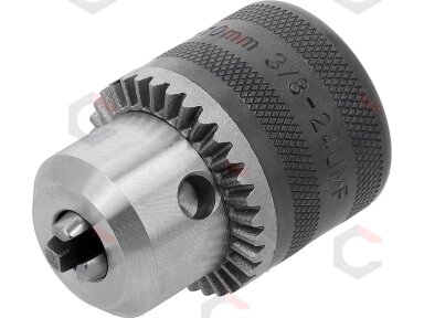 Grąžto griebtuvas su raktu | 1.5-10 mm | 3/8"-24UNF (YT-820300) Grąžto griebtuvas su raktu | 1.5-10 mm | 3/8"-24UNF (YT-820300)