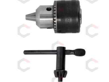 Grąžto griebtuvas su raktu | 1.5–13 mm | sriegis 1/2"-20UNF | Yato (YT-820301) Grąžto griebtuvas su raktu | 1.5–13 mm | sriegis 1/2"-20UNF | Yato (YT-820301)