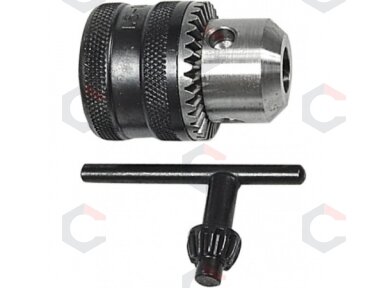Grąžto griebtuvas su raktu | 1,5-13 mm | 1.25 colio (EX-5102) Grąžto griebtuvas su raktu | 1,5-13 mm | 1.25 colio (EX-5102)