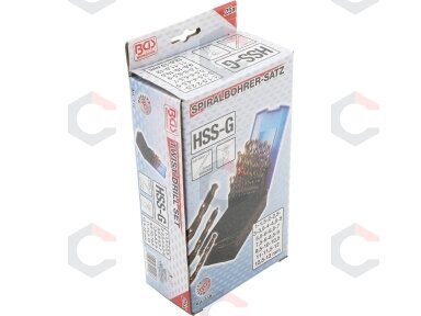 Grąžtų komplektas | HSS-G M35 kobalto plienas | 1 - 13 mm | 26 vnt. (116) Grąžtų komplektas | HSS-G M35 kobalto plienas | 1 - 13 mm | 26 vnt. (116)