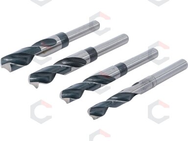 Grąžtų metalui rinkinys HSS | 14 - 16 - 18 - 20 mm | 4 vnt. (8985) Grąžtų metalui rinkinys HSS | 14 - 16 - 18 - 20 mm | 4 vnt. (8985)