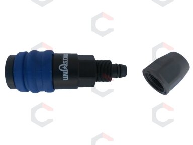 Greita jungtis 10mm (lizdas) PROFI su fiksatoriumi (O-40SP) Greita jungtis 10mm (lizdas) PROFI su fiksatoriumi (O-40SP)