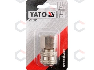 Greita jungtis 1/2" vidinis sriegis (lizdas) (YT-2395) Greita jungtis 1/2" vidinis sriegis (lizdas) (YT-2395)