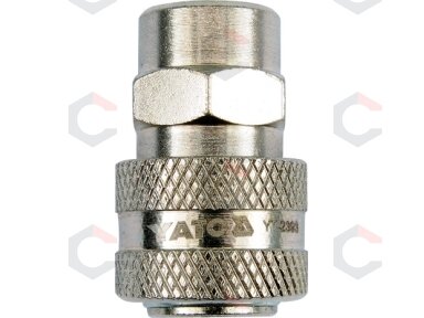 Greita jungtis 1/2" vidinis sriegis (lizdas) (YT-2395) Greita jungtis 1/2" vidinis sriegis (lizdas) (YT-2395)