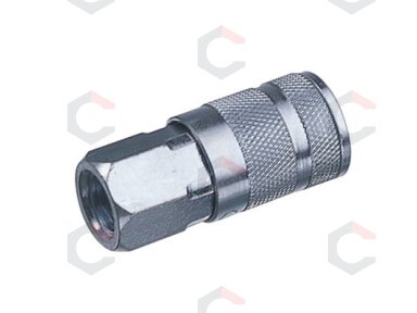 Greita jungtis 1/4" vidinis sriegis ( lizdas) PROFI (S31-20SFA) Greita jungtis 1/4" vidinis sriegis ( lizdas) PROFI (S31-20SFA)